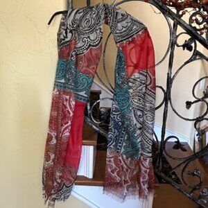Beautiful, colorful print SCARF from Chico's